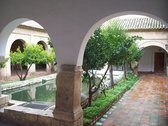 Patio árabe de La Iglesia de la Magdalena