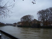 El Doubs desbordado