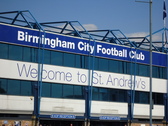 St. Andrew's - The Blues stadium