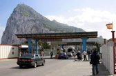 Border between Spain and Gibraltar (Aduana)