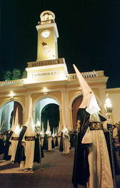 Semana Santa de Cartagena, San Pedro saliendo del arsenal