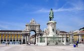 Praça do Comércio (Lisbon's dowtown plaza close to the river