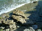 Rocks by the sea shore