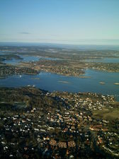 Oslo desde el aire