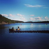 A la découverte des lacs en canoë