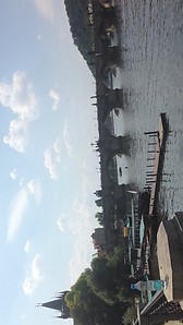 A view from Charles Bridge