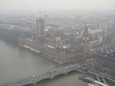 The Houses of Parliament from the London Eye