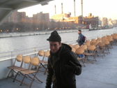 haciendo el mongol jajaja en el crucero por new york city