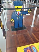 Airport Lego sign