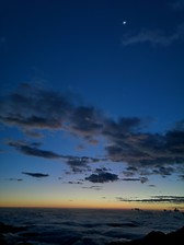 Atardecer desde la gruta de la Virgen del Carmen, la Torre.