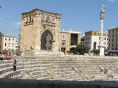 El &#34;anfiteatro&#34; de la epoca romana - Lecce