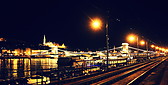 Budapest by night, along the Danube