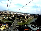 Cable Car In Peace Bridge