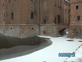 the castel during winter