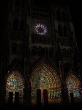 La Cathédrale illuminée