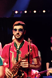 concert in a night club