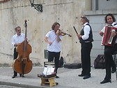 Czech buskers at Prague Castle