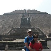 De visitia en la ciudad de los Dioses Teotihuacán.