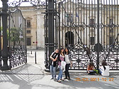 Entrada principal del rectorado