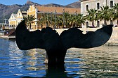Escultura Cola de Ballena - Puerto de Cartagena (España )