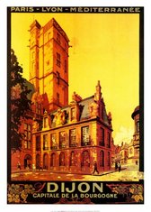 cartel antiguo dijon