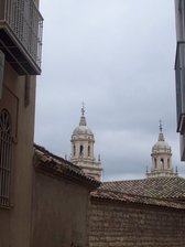 Vista de las torres de la catedral desde La Merced
