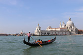 Gondola and Basilica di Santa Marie della Salute