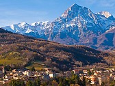 Gran Sasso visto da Teramo