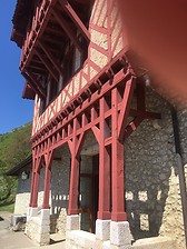 Grounds of the chateau Menthon Saint-Bernard