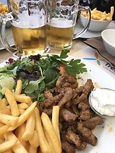 Gyros und Bier