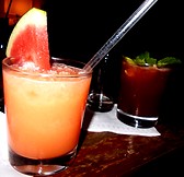 Having cocktails at CSA