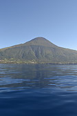 Island of Pico seen from boat near Faial Island