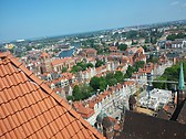 Kuş bakışı Gdansk from Tower