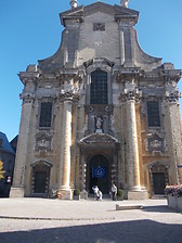 Near the bus station