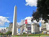 Obelisco y Av. 9 de Julio / Obelisco and 9 de Julio street