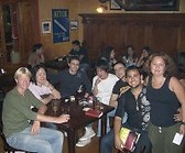 On Tuesday at the pub