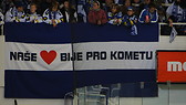 Our heart beats for Kometa (Brno team, obviously)