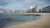 Playa Riazor.