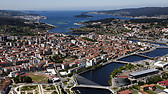 Pontevedra capital y el mar 