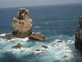 Rock formations at Peniche