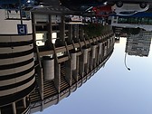 Santiago Bernabeu upside down
