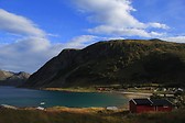 Side view of Grøtfjord