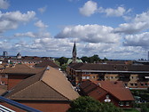 Skövde from city hall