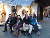 Sofa-Pause im Stadtzentrum