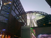 Sony center in Potsdamer Platz