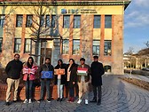 Sri Lankan students at IBS Budapest Campus 