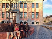 Sri Lankan students at IBS Budapest Campus 
