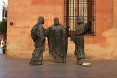 Statue di bronzo Basilica di Santa Maria