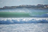 Surf waves at Peniche