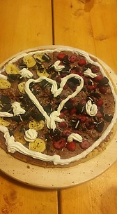 sweet pizza